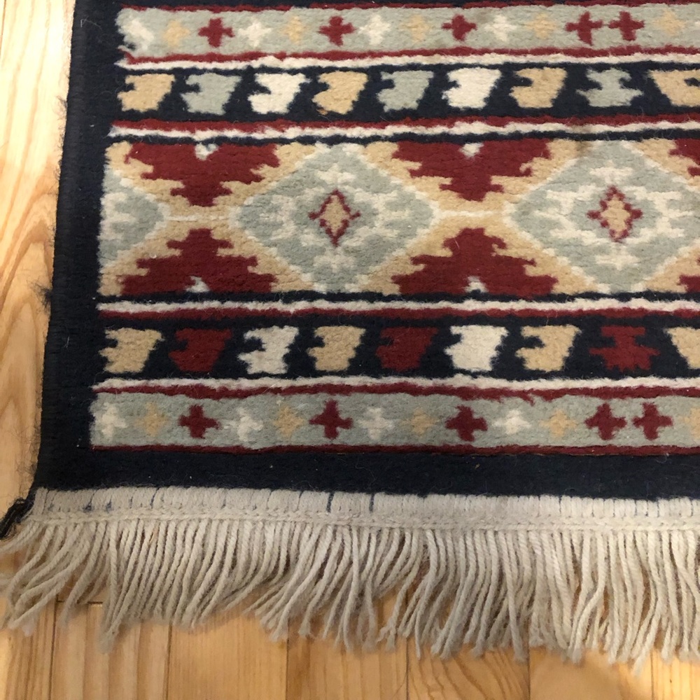 Southwestern Geometric Pattern Rug - Picture 2 of 2